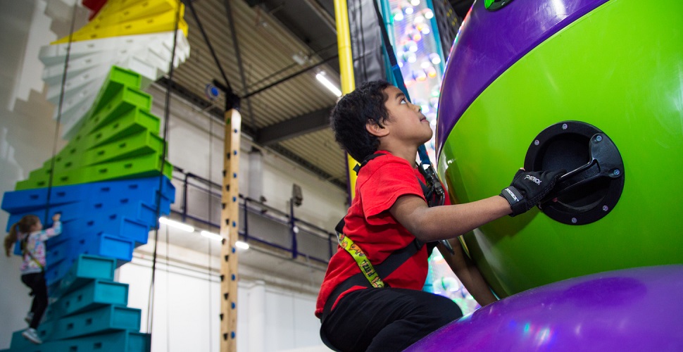 Challenge yourself at Clip n Climb Plymouth